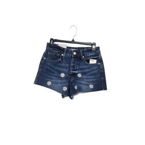 Forever 21 Denim Shorts Womens 26 Blue New